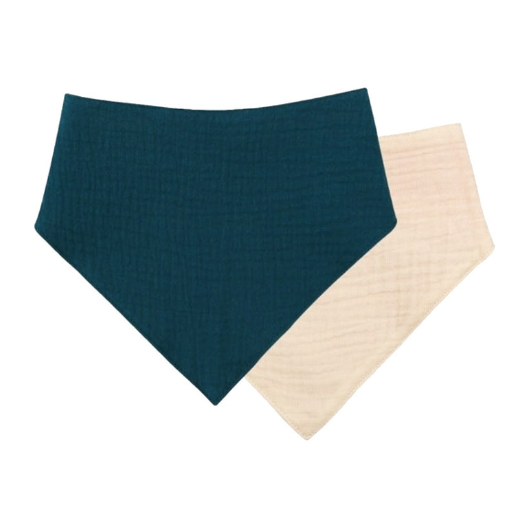 Cotton Bib | Nude & Navy, the best christmas gift gifts for her from Inna carton online store dubai, UAE!