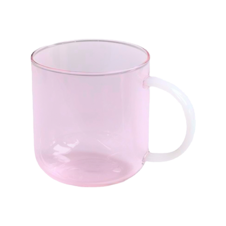 Glass Mug | Soft Pink, the best-customized gift box and gifts for her and for him from Inna Carton online shop Dubai, UAE