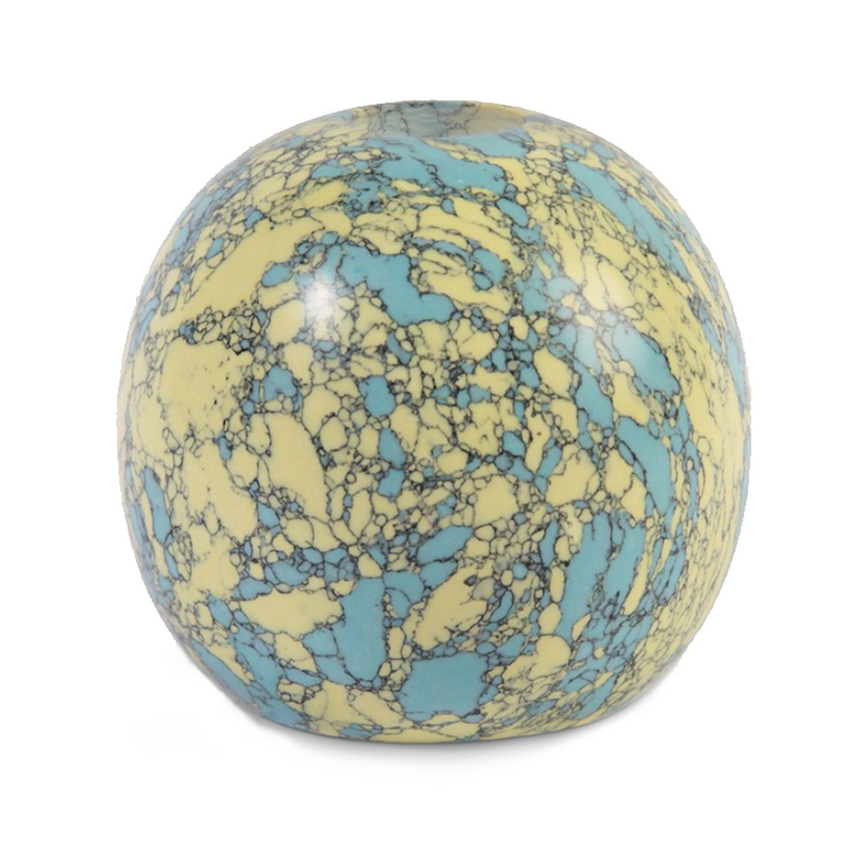 Marble Candle Holder | Yellow & Turquoise, the best-customized gift box and gifts for her and for him from Inna Carton online shop Dubai, UAE