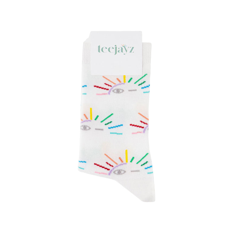 rainbow sock by Teejayz, the best christmas gift gifts for her from Inna carton online store dubai, UAE!